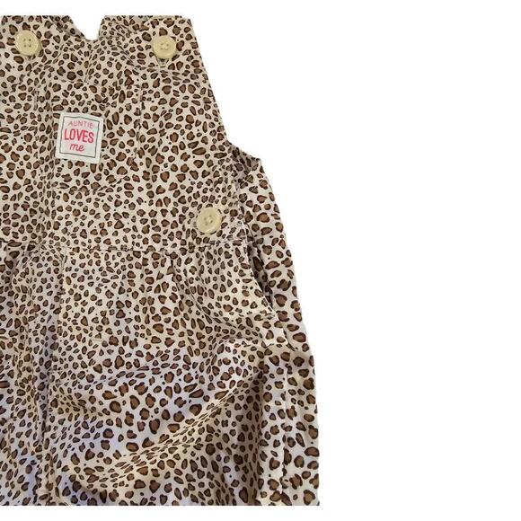 Just One You Made by Carter's baby girl animals print "Auntie Loves Me" romper - Picture 4 of 9